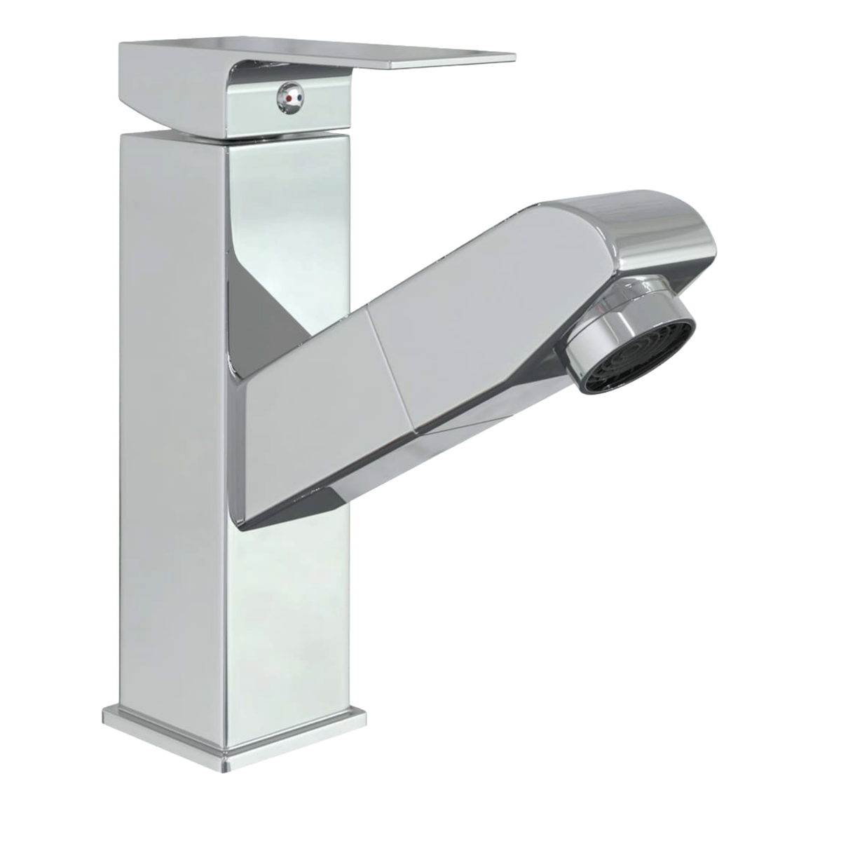 Robinet de lavabo rétractable Finition chromée