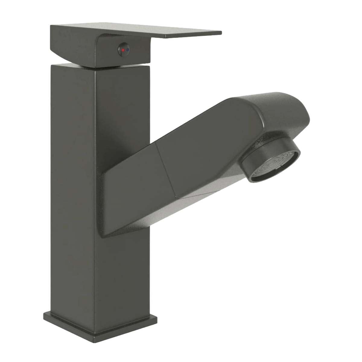 Robinet de lavabo rétractable Finition grise