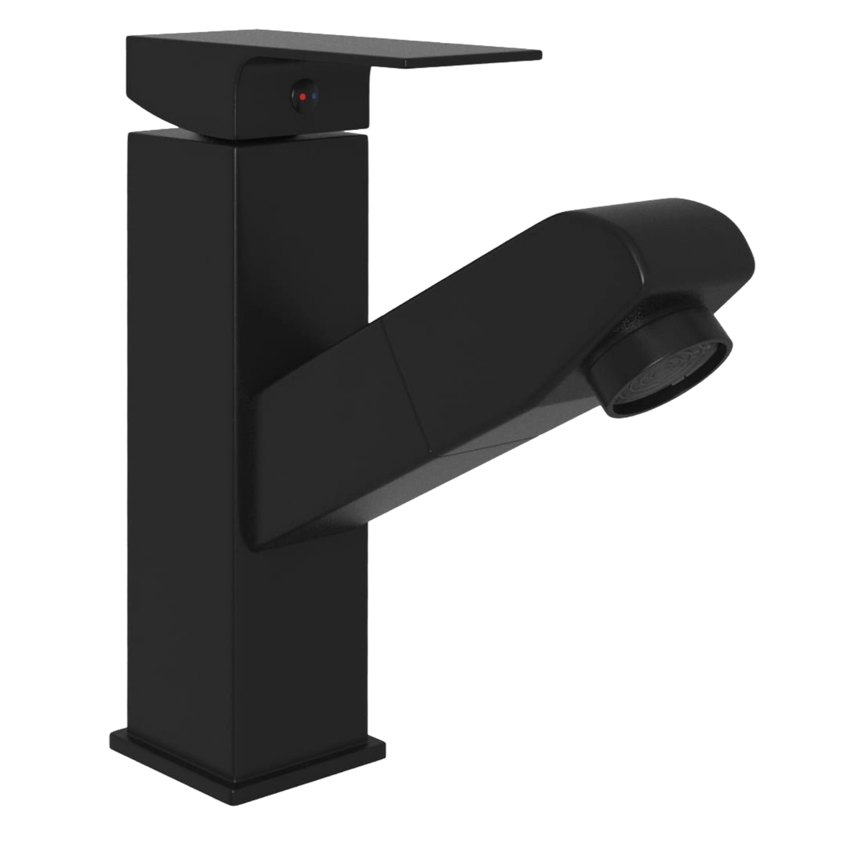 Robinet de lavabo rétractable Finition noire