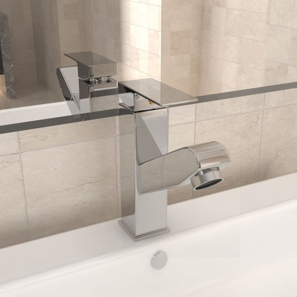 Robinet de lavabo rétractable Finition chromée