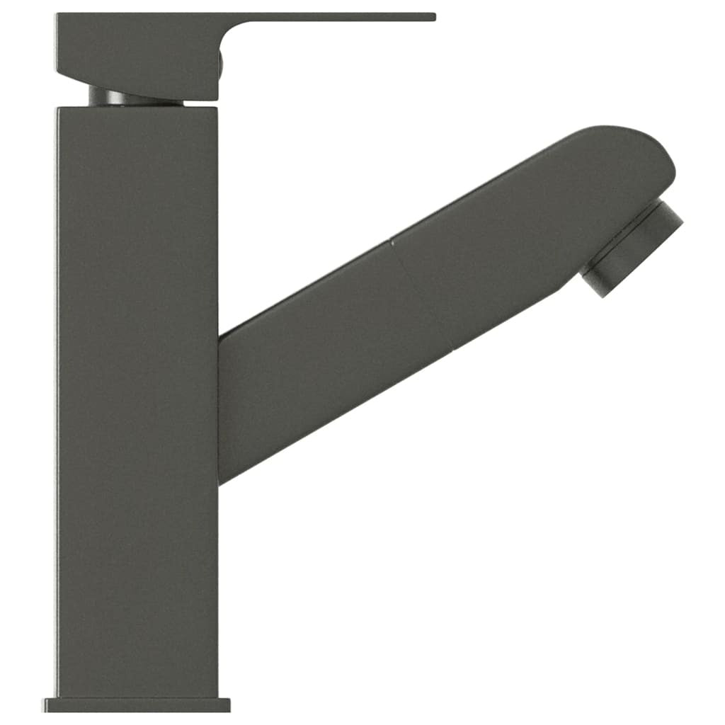 Robinet de lavabo rétractable Finition grise