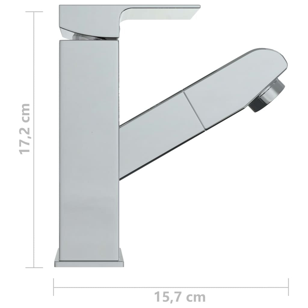 Robinet de lavabo rétractable Finition chromée